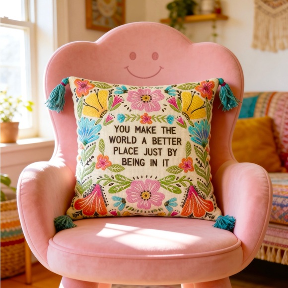 Other - Colorful Throw Pillow